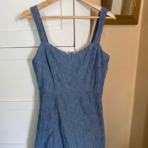 Gap chambray denim dress